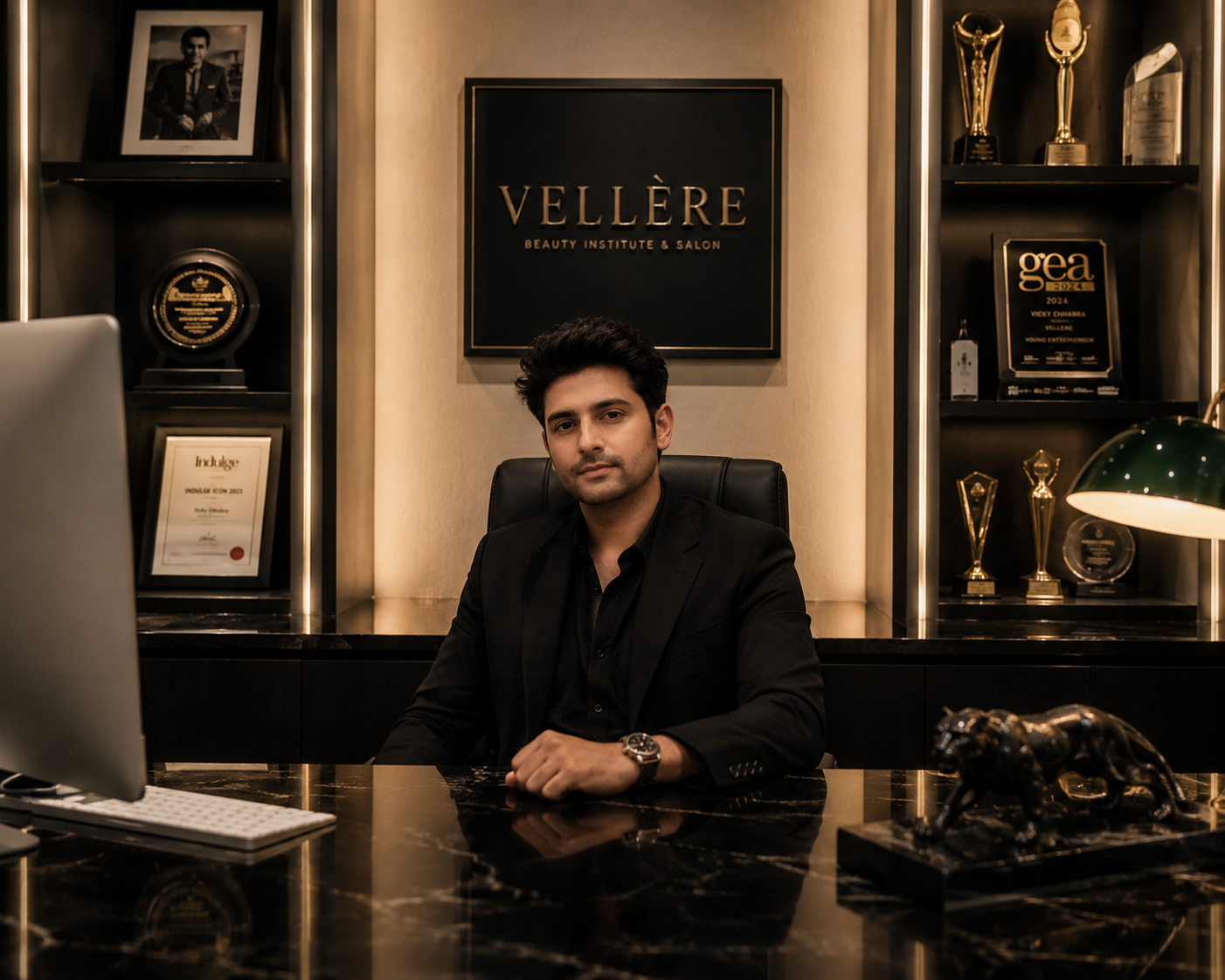 Founder of Vellère in the executive office